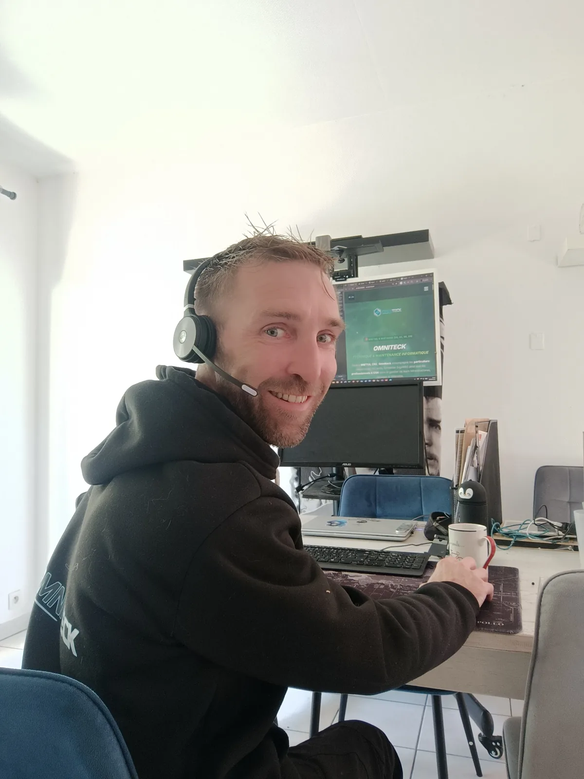 Votre technicien Omniteck, à votre écoute pour une assistance à distance
